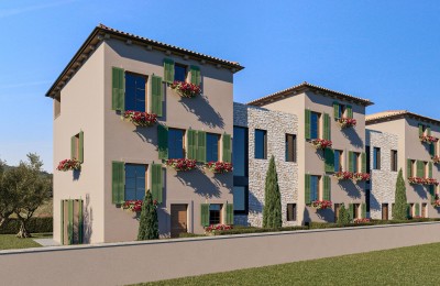 Istria, Poreč - Modern terraced house with its own garden and three bedrooms - under construction - under construction