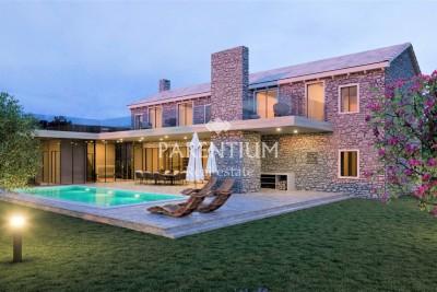 Istria, Porec - Exclusive luxury stone villa with sea views - under construction