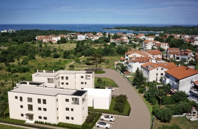 Poreč, atemberaubende Penthouse-Wohnung mit Meerblick! - in Bau 3