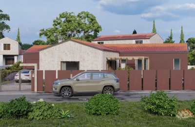 Bella casa moderna nell'Istria centrale - nella fase di costruzione