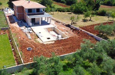 Poreč, surroundings, Beautiful rustic villa with a pool and an open view! - under construction 6