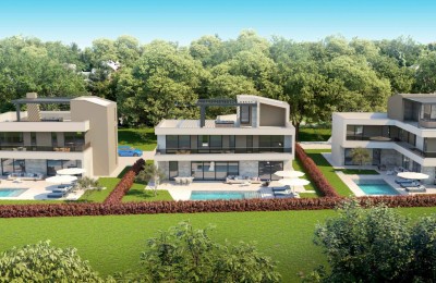 Moderna villa in costruzione con vista - nella fase di costruzione 5