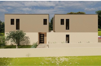 Kuća sa dvije spavaće sobe i bazenom, površine 137m2, nedaleko od Poreča - u izgradnji 4