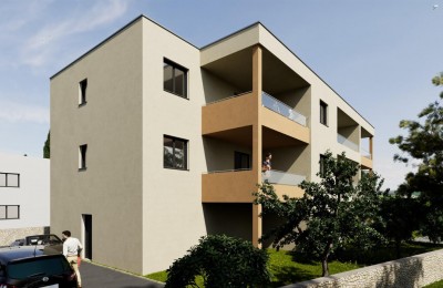 Stan sa dvije spavaće sobe, 2 km od mora, pogled na more 3
