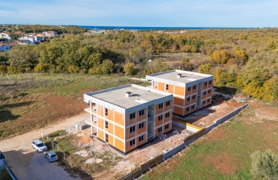 Istra, Poreč - Luksuzan  penthouse na drugom katu s pogledom na more - u izgradnji 1