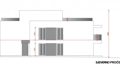 Building land with building permit for 5 apartments, 5 km from Poreč and from the sea!the sea. i-detached house! 8