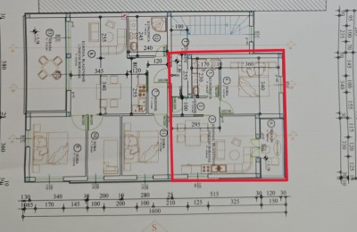 Istra, Funtana – Novi stan u izgradnji, 500 m od mora, 2. kat, parking - u izgradnji 5