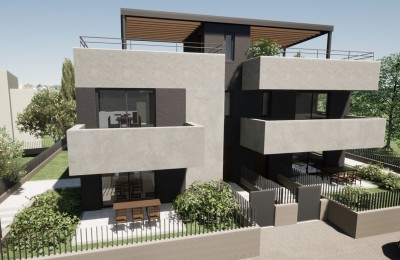 Grazioso appartamento al primo piano, con terrazza sul tetto - nuova costruzione - nella fase di costruzione