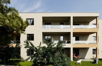 Istra, okolica Poreča – Stanovanje z vrtom, novogradnja, 1 km od morja - v fazi gradnje