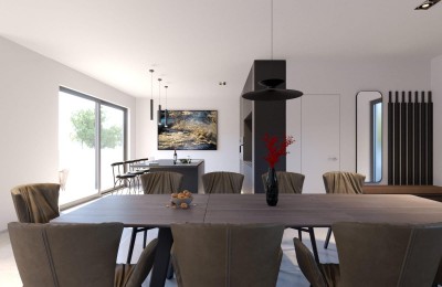Kuće u nizu, 3 spavaće sobe, bazen, 2 km od mora, 190m2 na tri etaže 12
