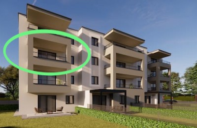 Poreč, surroundings, apartment on the second floor with a sea view! - under construction