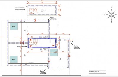 Building land with building permit for 5 apartments, 5 km from Poreč and from the sea!the sea. i-detached house! 9