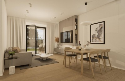 Istra, območje Poreča - Stanovanje v novogradnji, 74 m², 1. nadstropje, 1 km od morja - v fazi gradnje