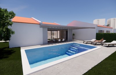 Poreč, surroundings, modern semi-detached house with a pool! - under construction 10