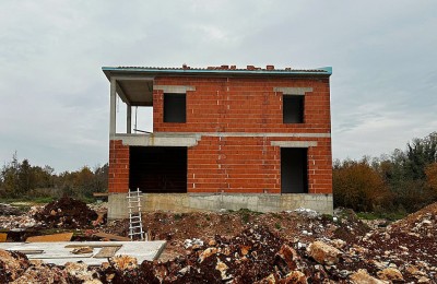 Istra, okolica Poreča - Samostojna moderna hiša z bazenom in razgledom - v fazi gradnje 5