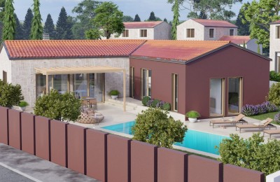 Bella casa moderna nell'Istria centrale - nella fase di costruzione 8