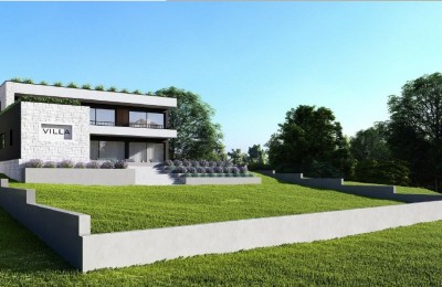 A beautiful villa with a panoramic view of the sea - under construction 5