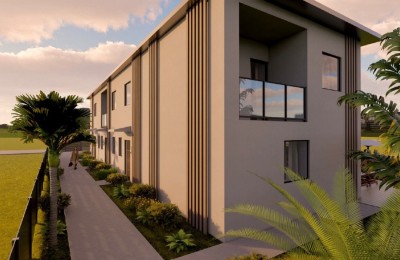 Istrien, Gebiet Poreč – Neues Haus mit zwei Schlafzimmern und privatem Garten - in Bau
