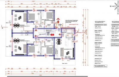 Building land with building permit for 5 apartments, 5 km from Poreč and from the sea!the sea. i-detached house! 3
