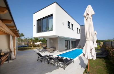 A modern villa not far from the sea