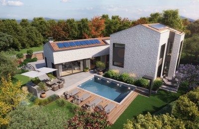 Istrien, Poreč – Hervorragende Luxusvilla mit Swimmingpool und italienischem Design - in Bau 10