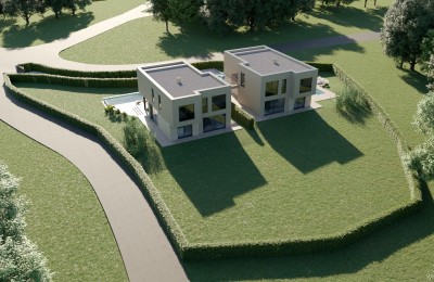 Casa con piscina - nel progetto - nella fase di costruzione 7
