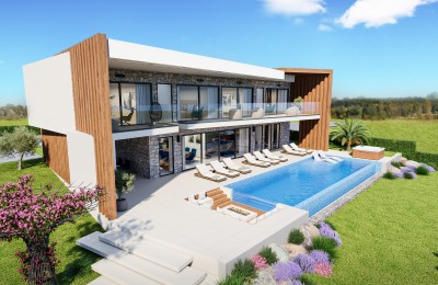 Istria, Poreč - Luxurious building land with sea view and building permit 3