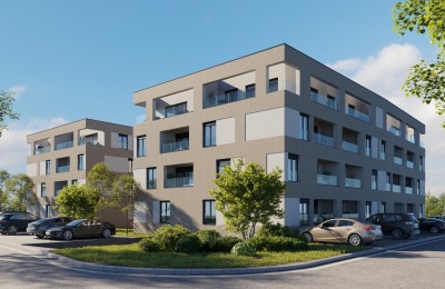 Istra, Poreč - Jednosoban stan 3. kat u zgradi s liftom, 56 m2 - u izgradnji