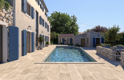 Poreč, Istra, Esclusiva villa con piscina - nella fase di costruzione