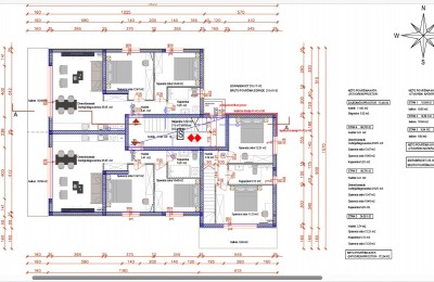 Building land with building permit for 5 apartments, 5 km from Poreč and from the sea!the sea. i-detached house! 4
