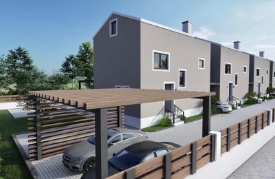 Porec, modern terraced house with pool 7