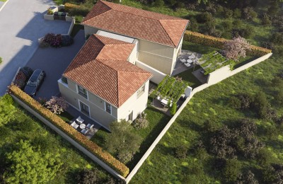 Istra, Novigrad – Dvojna kuća s pogledom prema prirodi, četiri spavaće sobe i vlastitim vrtom - u izgradnji 5