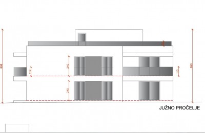 Building land with building permit for 5 apartments, 5 km from Poreč and from the sea!the sea. i-detached house! 6
