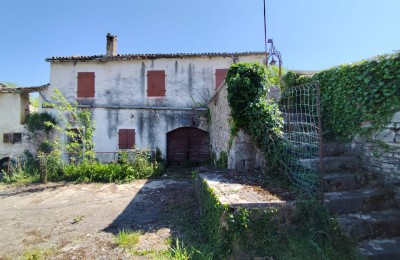 Istra, območje Poreča - Tradicionalna kamnita hiša za prenovo s pogledom na morje 6