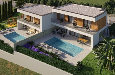 Istrien, Poreč – Moderner Luxus mit Panoramablick - in Bau