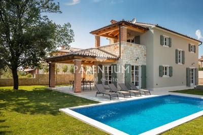 Istria, Porec - New building! Superb stone villa with pool