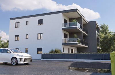 Novigrad, Stan sa dvije spavaće sobe, pogled more! 1 km od mora i centra Novigrada - u izgradnji 4