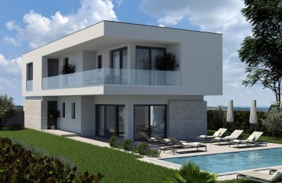 LUXURY MODERN VILLA WITH SWIMMING POOL 800 METERS FROM THE SEA