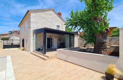 Renovated stone house near Višnjan